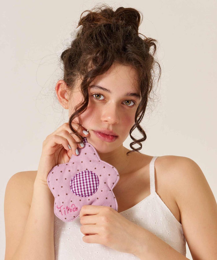 キーホルダー/アクセサリー/花/Bloom キーホルダー ポーチ TINA：JOJUN