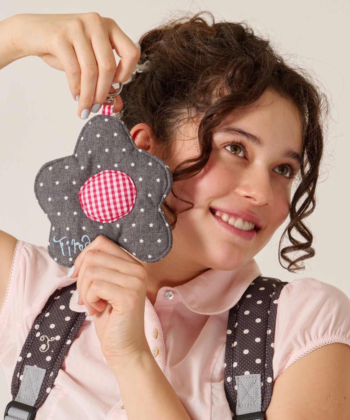 キーホルダー/アクセサリー/花/Bloom キーホルダー ポーチ TINA：JOJUN