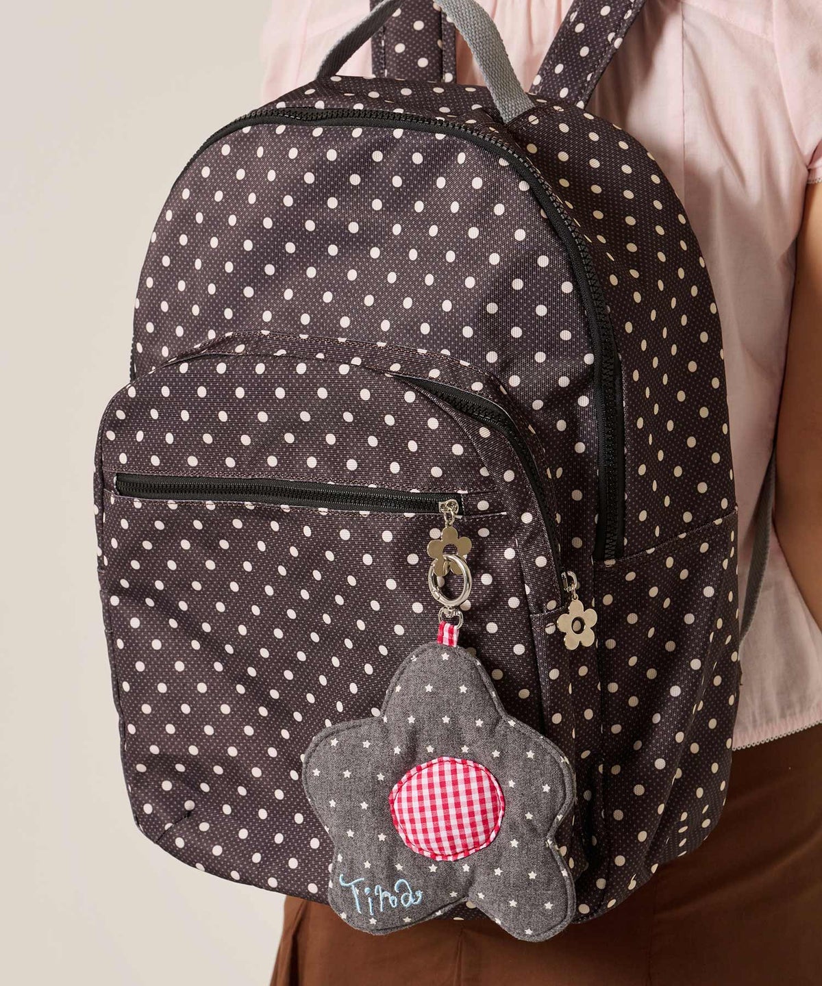 キーホルダー/アクセサリー/花/Bloom キーホルダー ポーチ TINA：JOJUN