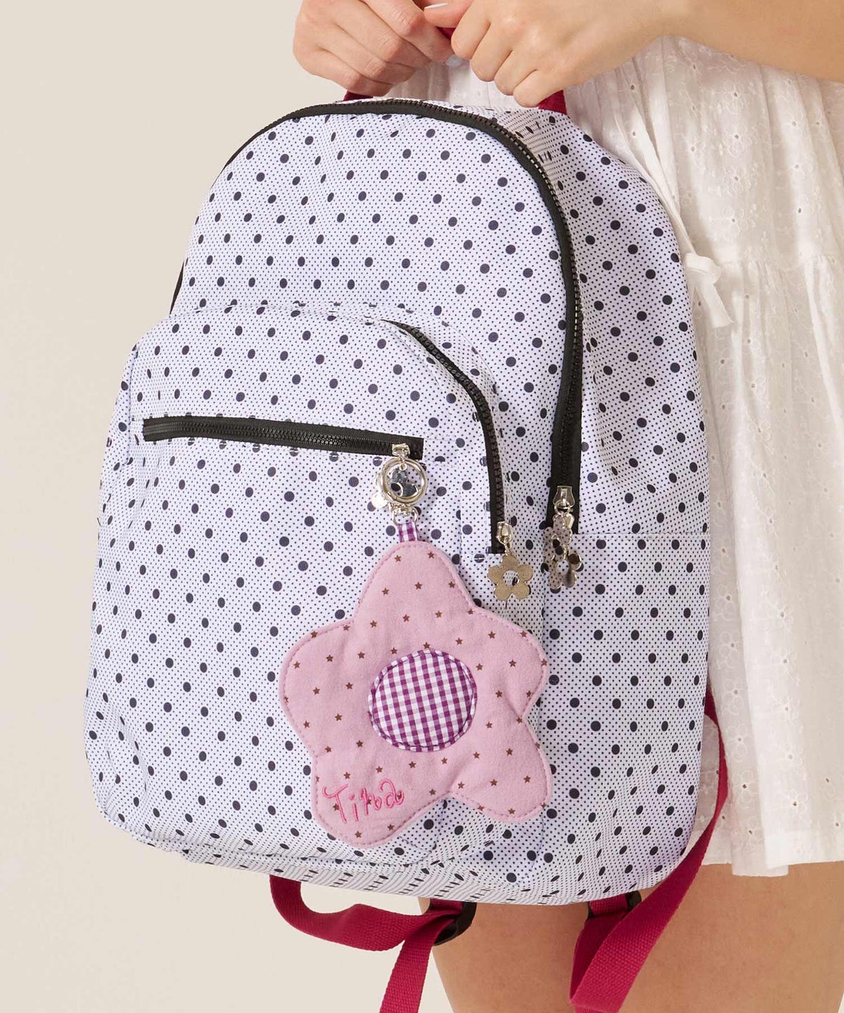 キーホルダー/アクセサリー/花/Bloom キーホルダー ポーチ TINA：JOJUN