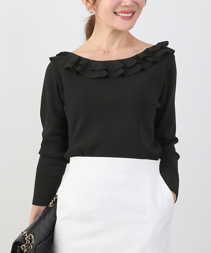 洗濯機可 マシンウォッシャブル UVカット 接触冷感 長袖 可愛い 上品 きれいめ オフィス フェミニン 春 ジョイントスペース