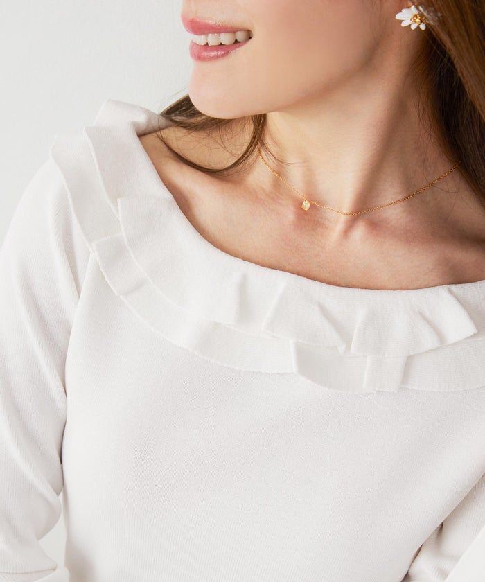 洗濯機可 マシンウォッシャブル UVカット 接触冷感 長袖 可愛い 上品 きれいめ オフィス フェミニン 春 ジョイントスペース