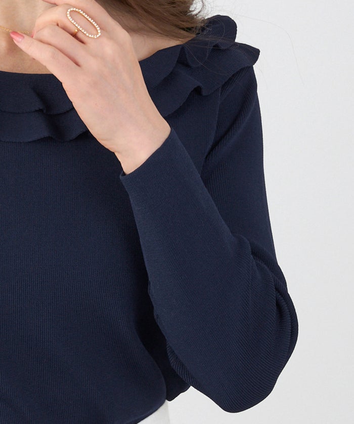 洗濯機可 マシンウォッシャブル UVカット 接触冷感 長袖 可愛い 上品 きれいめ オフィス フェミニン 春 ジョイントスペース