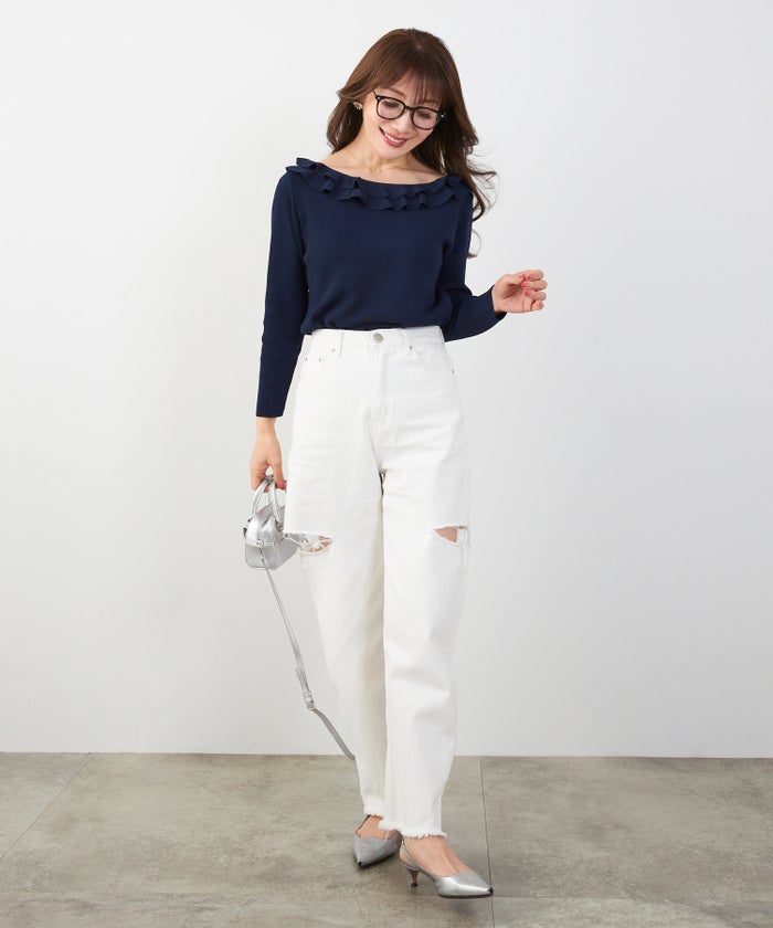 洗濯機可 マシンウォッシャブル UVカット 接触冷感 長袖 可愛い 上品 きれいめ オフィス フェミニン 春 ジョイントスペース