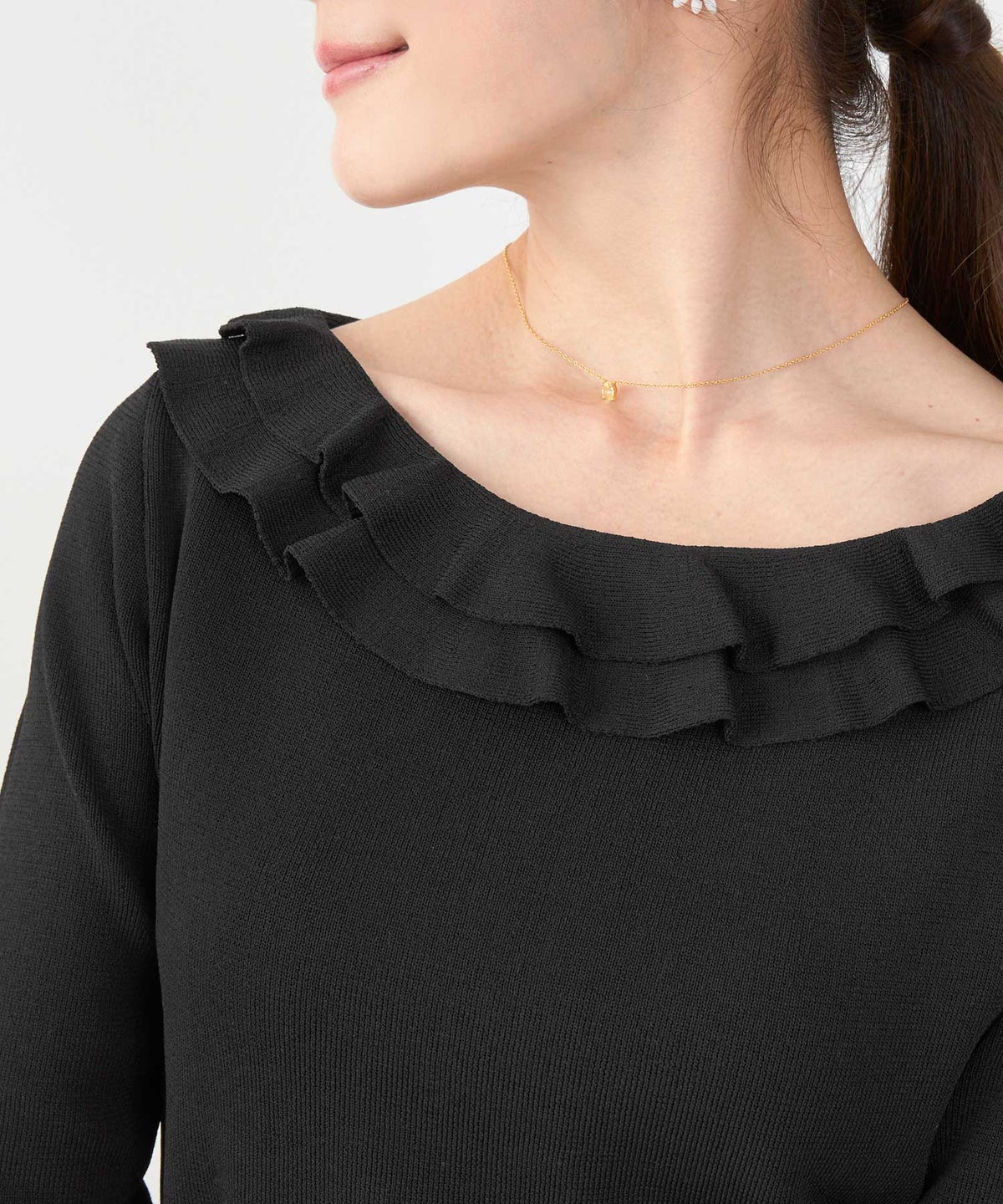 洗濯機可 マシンウォッシャブル UVカット 接触冷感 長袖 可愛い 上品 きれいめ オフィス フェミニン 春 ジョイントスペース