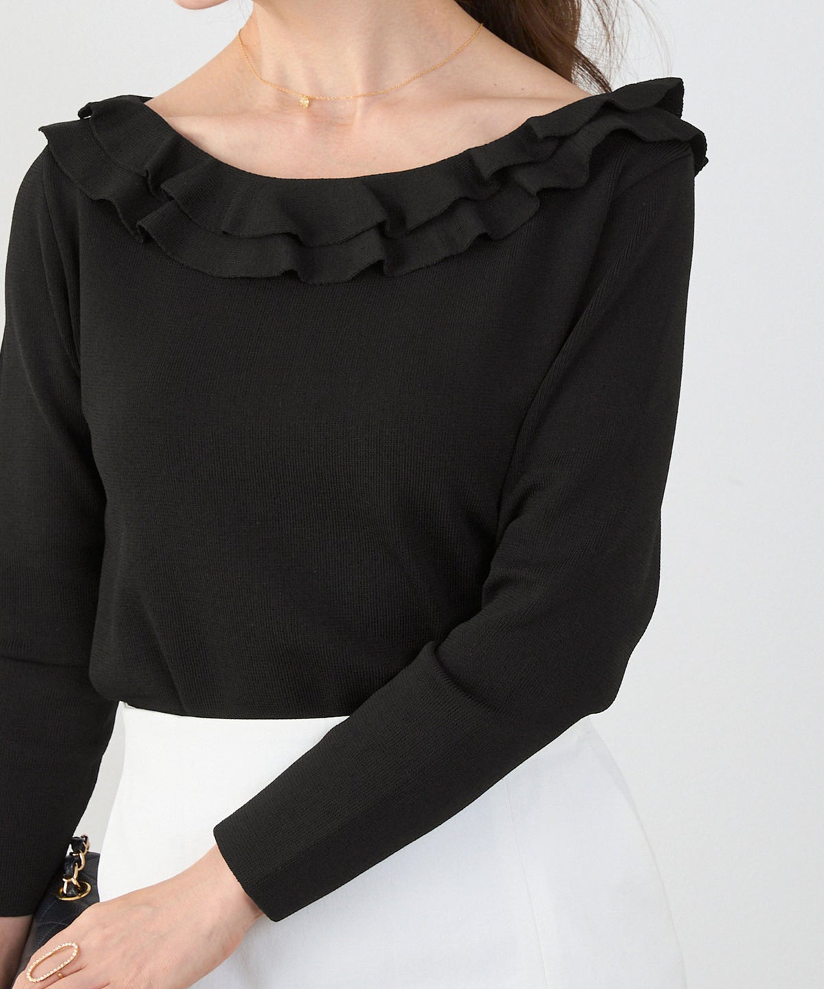 洗濯機可 マシンウォッシャブル UVカット 接触冷感 長袖 可愛い 上品 きれいめ オフィス フェミニン 春 ジョイントスペース