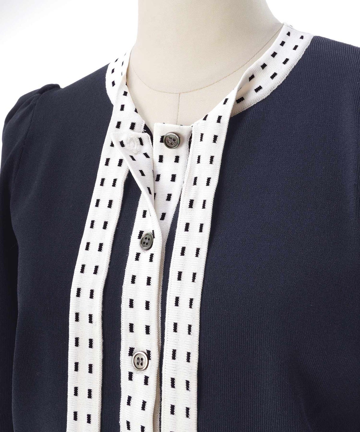 洗濯機可 マシンウォッシャブル UVカット 接触冷感 可愛い 上品 きれいめ オフィス フェミニン 夏 半袖 ジョイントスペース