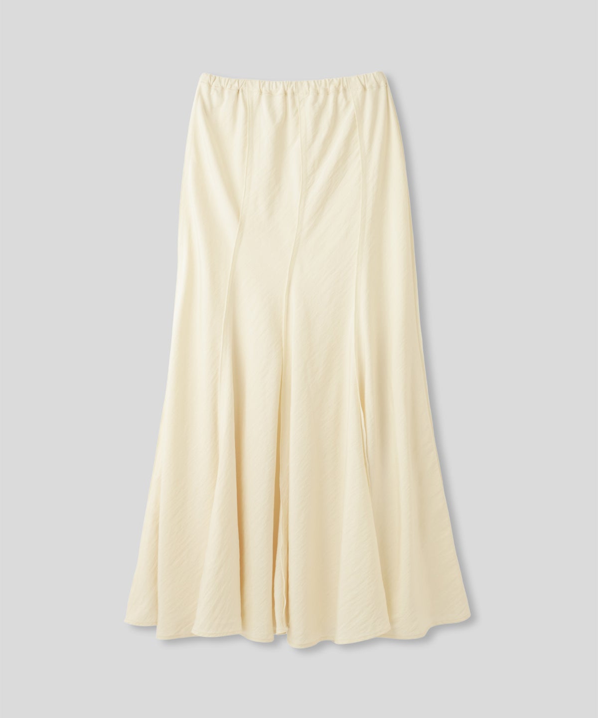 ウェーブ 切り替え スカート KINO THE KEI ロングスカート マーメイドスカート フレアスカート ウェーブデザインスカート 切替スカート デザインスカート 揺れスカート ボリュームスカート 美シルエットスカート スタイルアップスカート ウエストゴムスカート