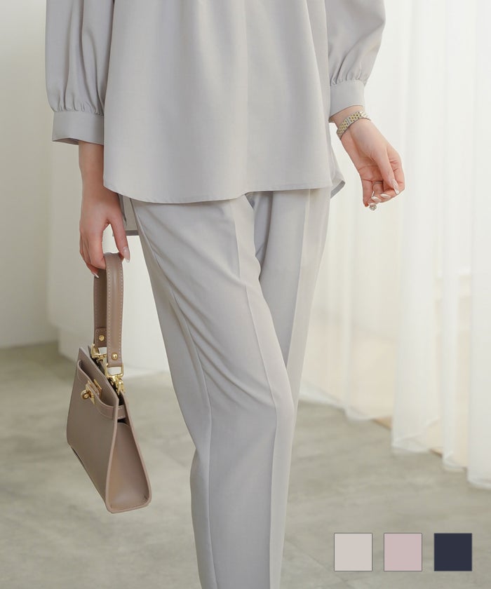 ドロスト テーパード パンツ HUIT