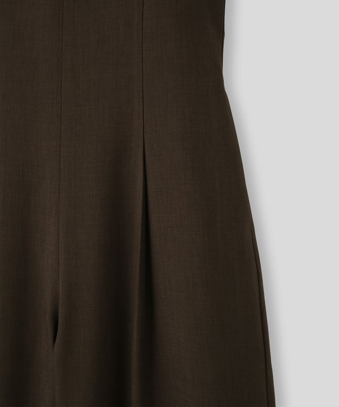 バックオープン ホルター オールインワン KINO THE KEI 海外ファッション モード 韓国ファッション 韓国風 大人モード 大人コーデ パーティー 二次会コーデ オケージョンコーデ ディナーコーデ お呼ばれコーデ ドレスライク オールインワンドレス きれいめドレス カジュアルドレス リゾートドレス