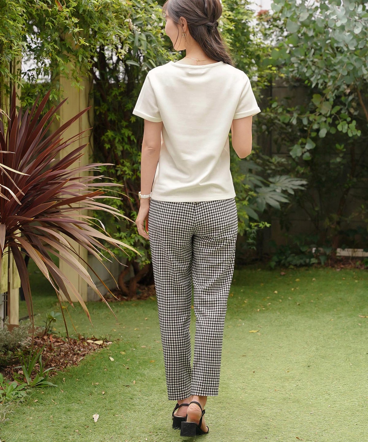 カットソー トップス 親子 Tシャツ シンプル リンクコーデ お揃いコーデ 半袖