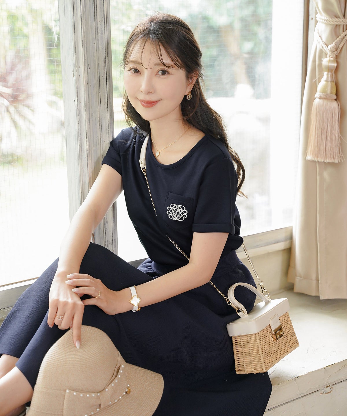 カットソー トップス 親子 Tシャツ シンプル リンクコーデ お揃いコーデ 半袖