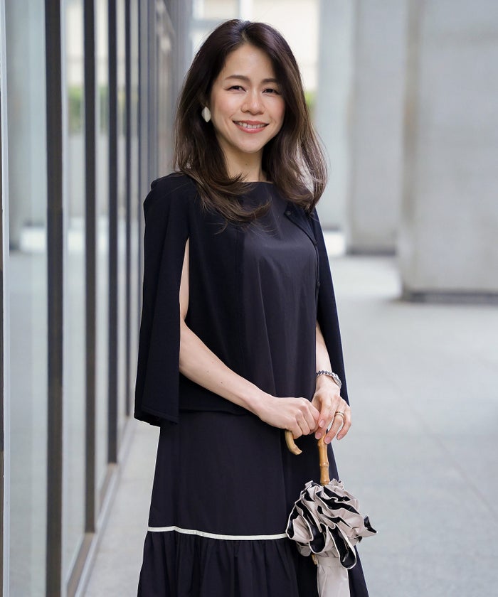 ケープ ニット カーディガン ホワイト ブラック 春 夏 薄手 日焼け対策 ジョイントスペース