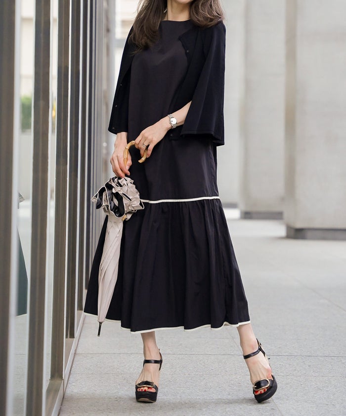 ケープ ニット カーディガン ホワイト ブラック 春 夏 薄手 日焼け対策 ジョイントスペース