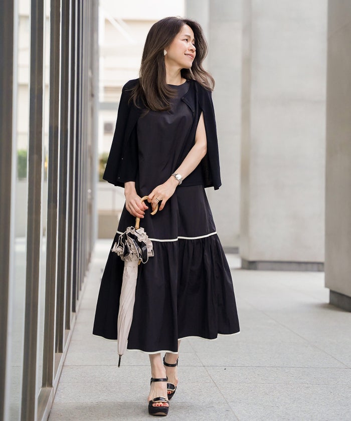 ケープ ニット カーディガン ホワイト ブラック 春 夏 薄手 日焼け対策 ジョイントスペース