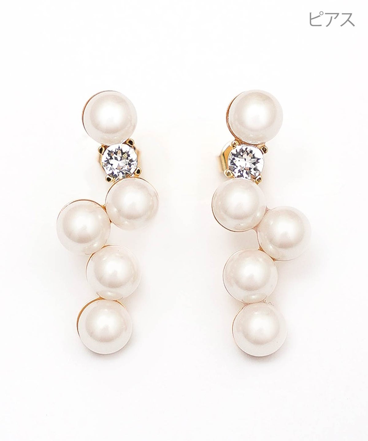 パール リズム ピアス イヤリング Pearl Rhythm Pierce Earring