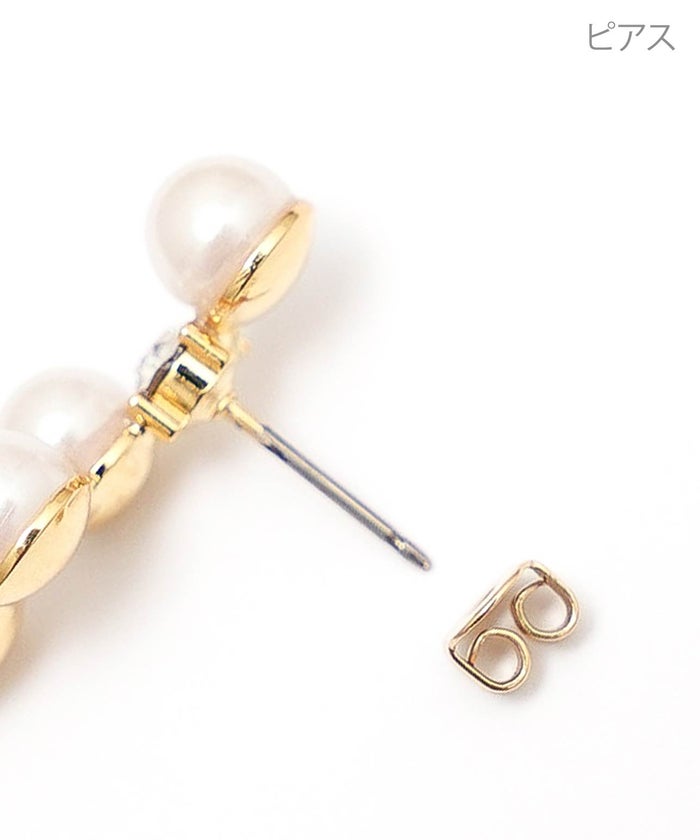 パール リズム ピアス イヤリング Pearl Rhythm Pierce Earring
