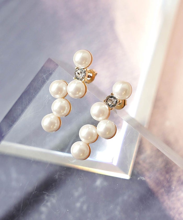 パール リズム ピアス イヤリング Pearl Rhythm Pierce Earring