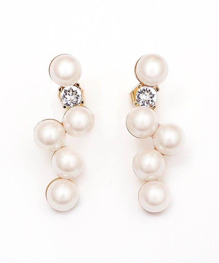 パール リズム ピアス イヤリング Pearl Rhythm Pierce Earring