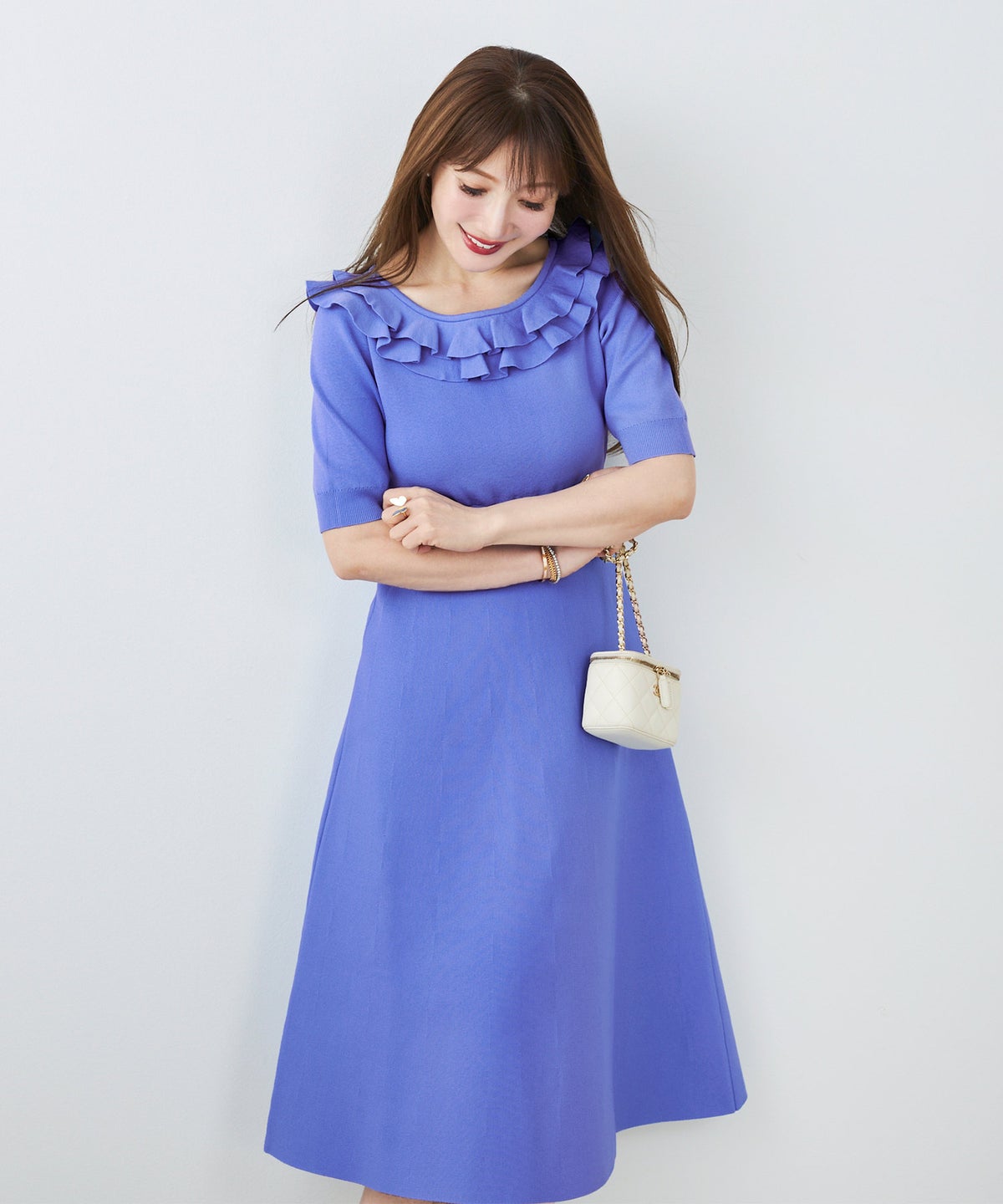 手洗い可 上品 きれいめ 大人カジュアル フェニミン 白黒 レディース オフィス 春夏 大人可愛い ジョイントスペース