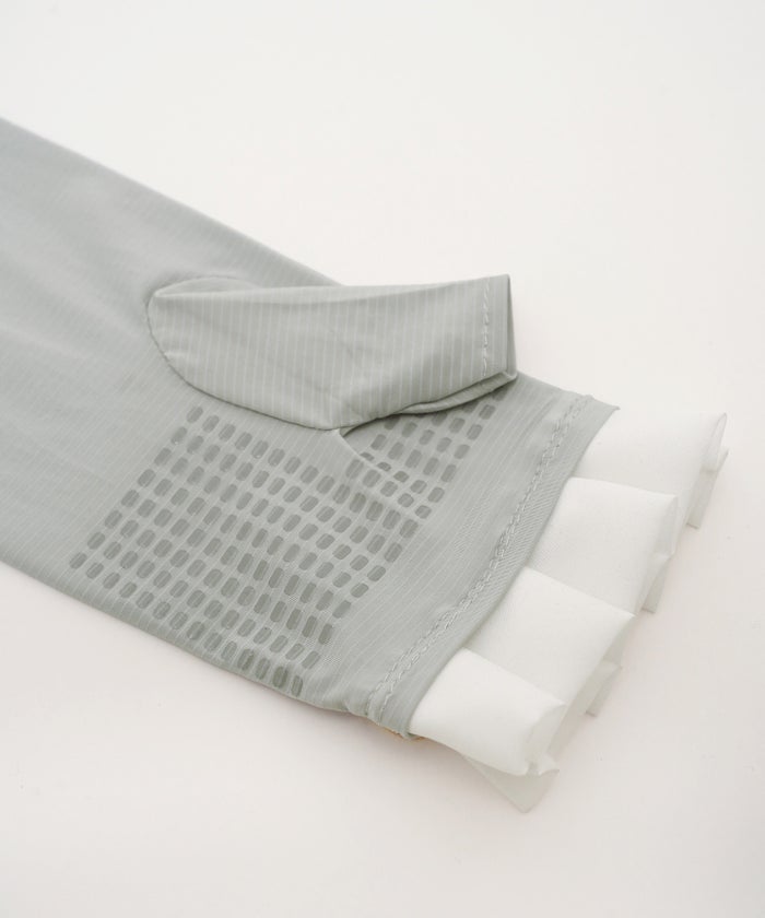 UVカット 紫外線対策 冷房対策 日除け アームカバー 親指付き フリル かわいい フェミニン きれいめ