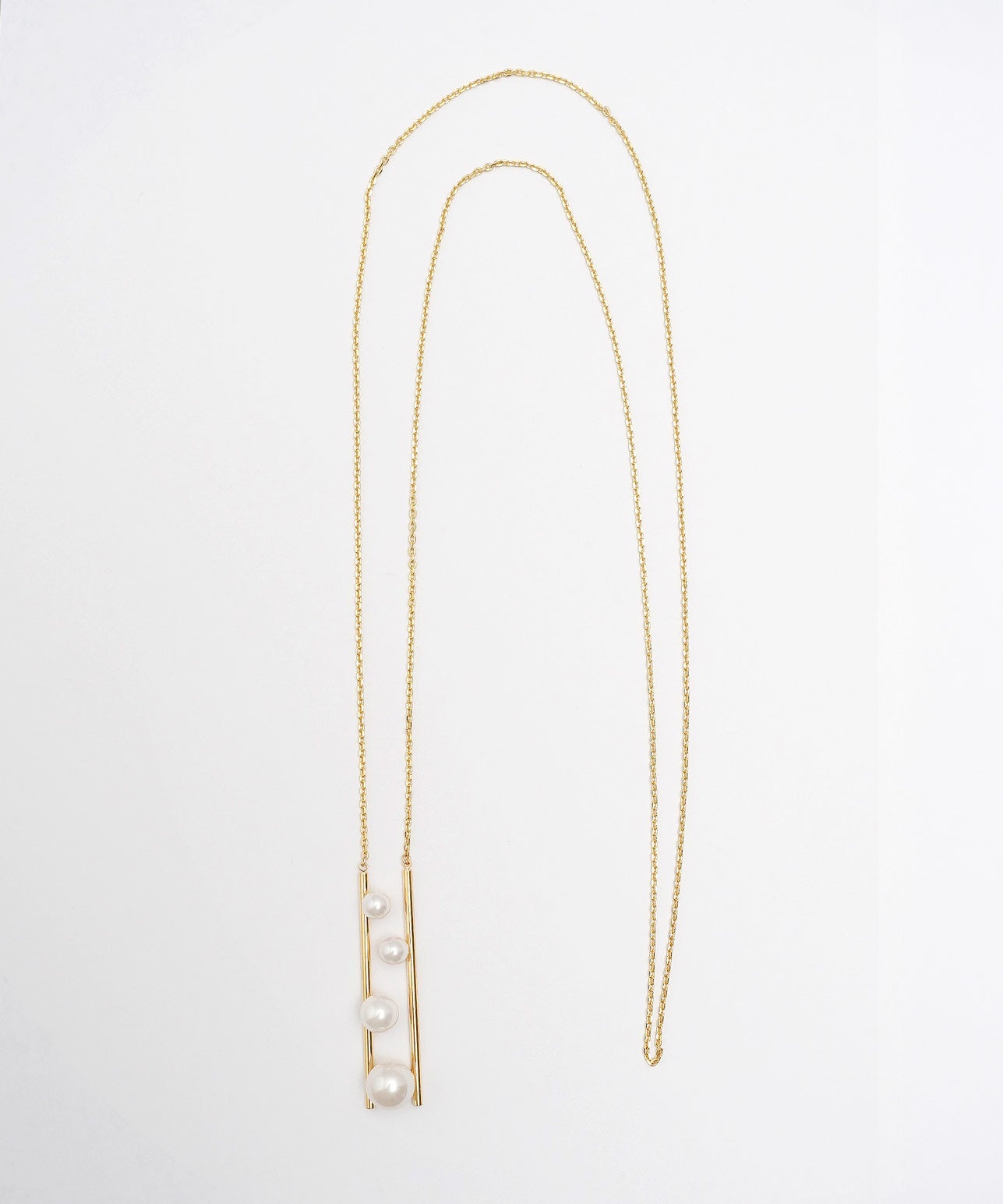 リュミエール ライン パール ネックレス Lumiere Line Pearl Necklace