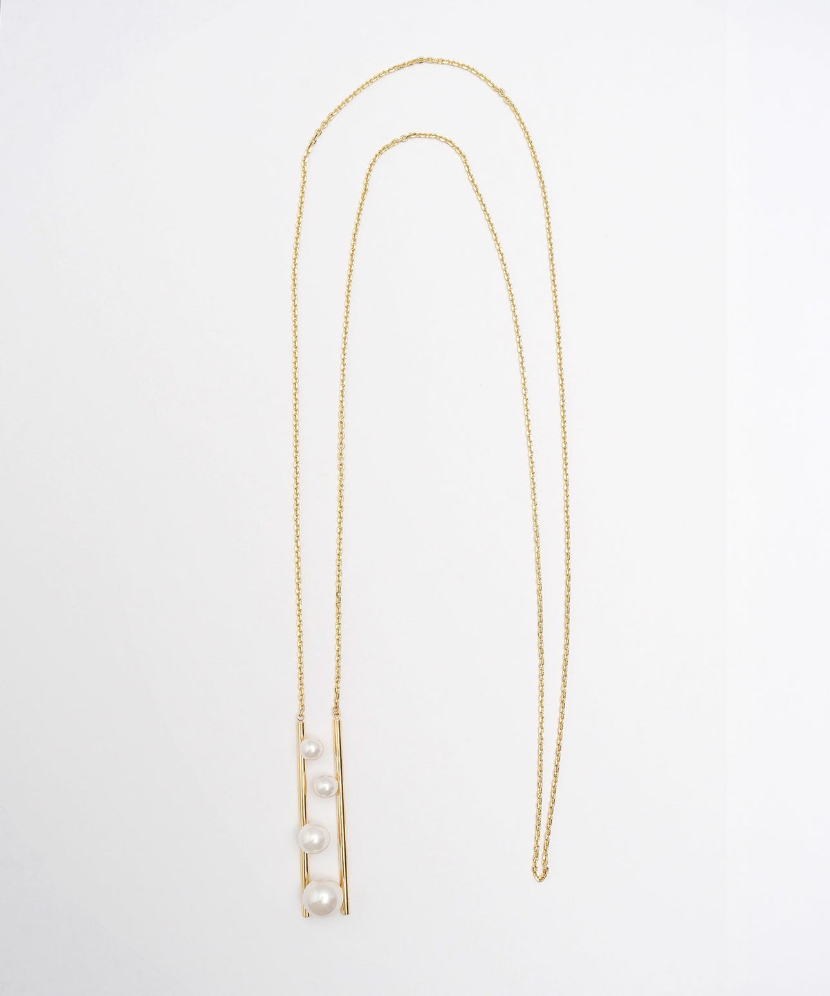 リュミエール ライン パール ネックレス Lumiere Line Pearl Necklace