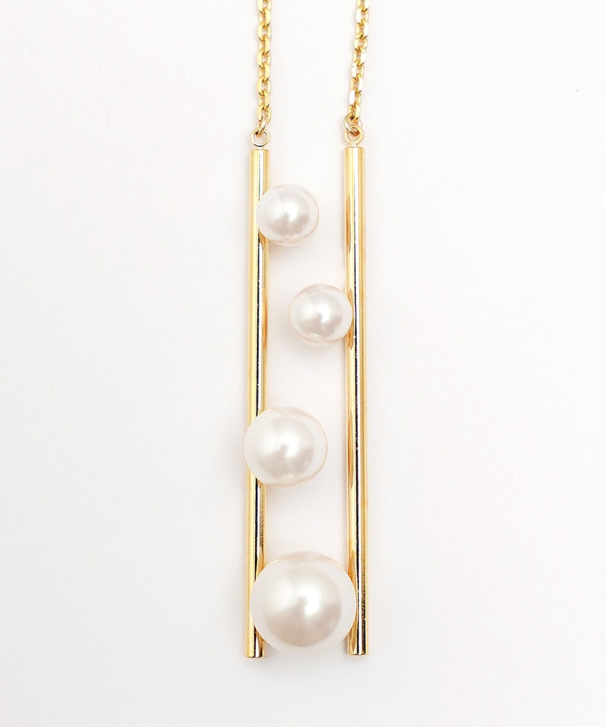 リュミエール ライン パール ネックレス Lumiere Line Pearl Necklace