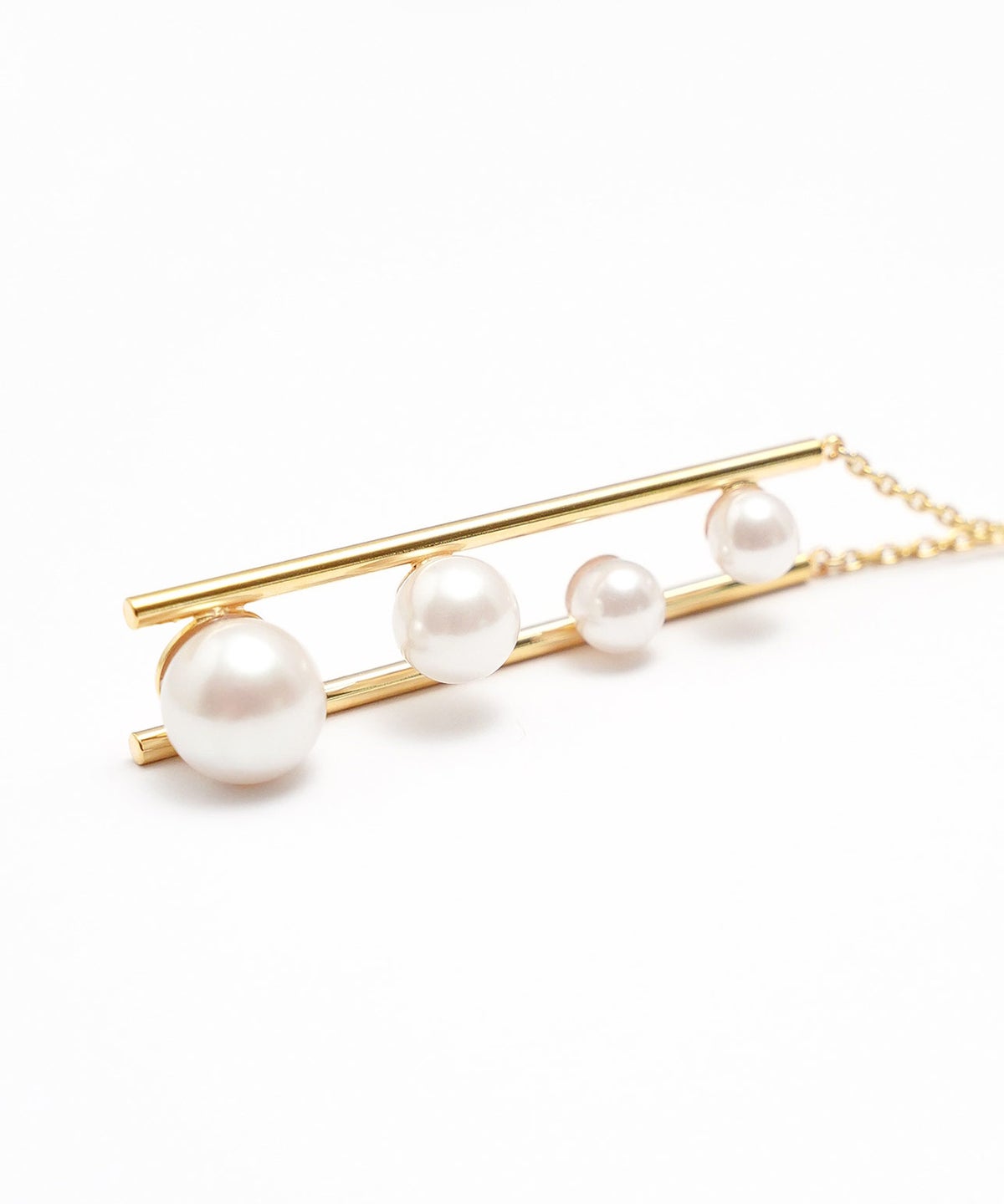 リュミエール ライン パール ネックレス Lumiere Line Pearl Necklace