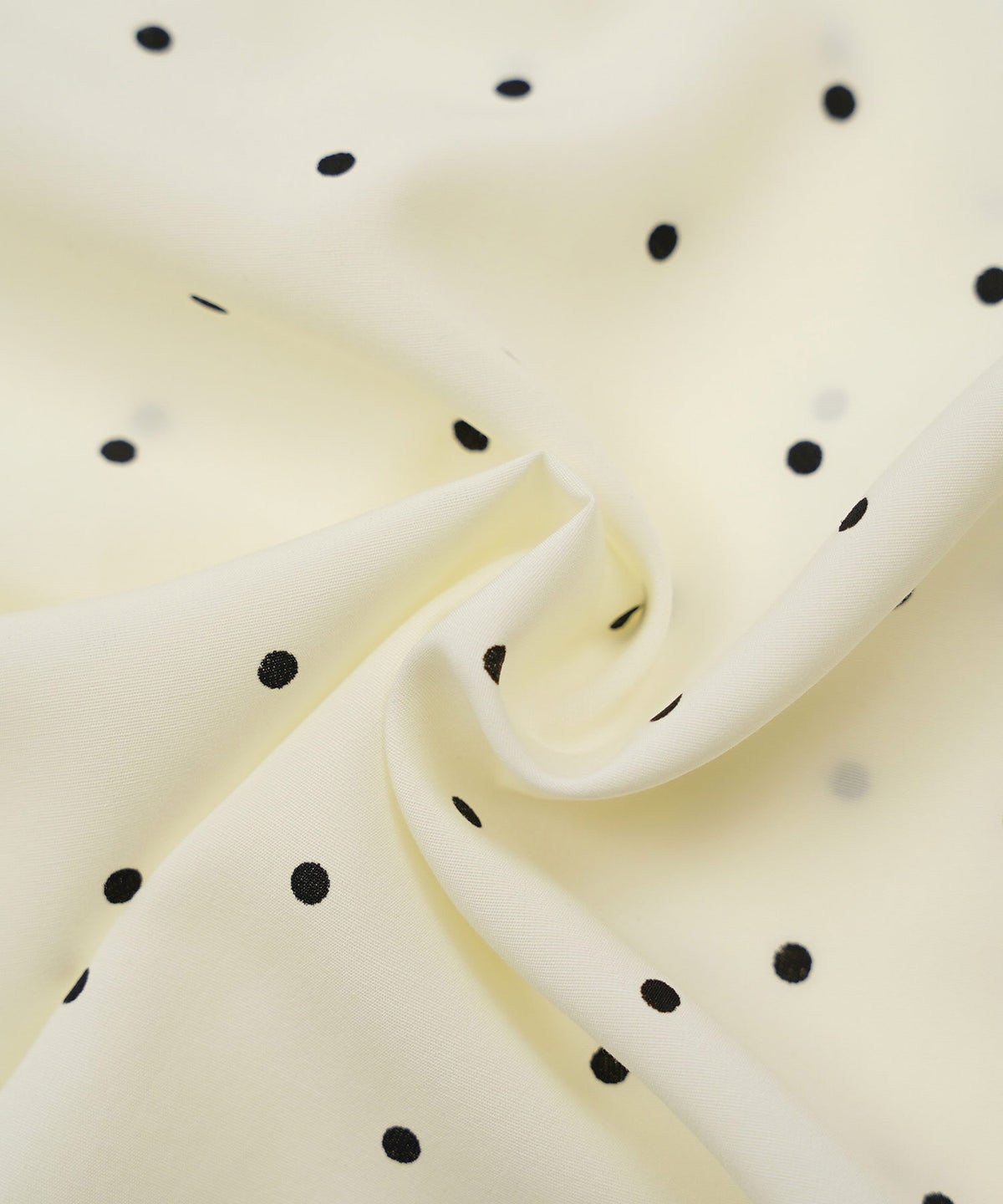 ブラウス アイボリー ドット フレア袖 フリル ボウタイ ジョイントスペース