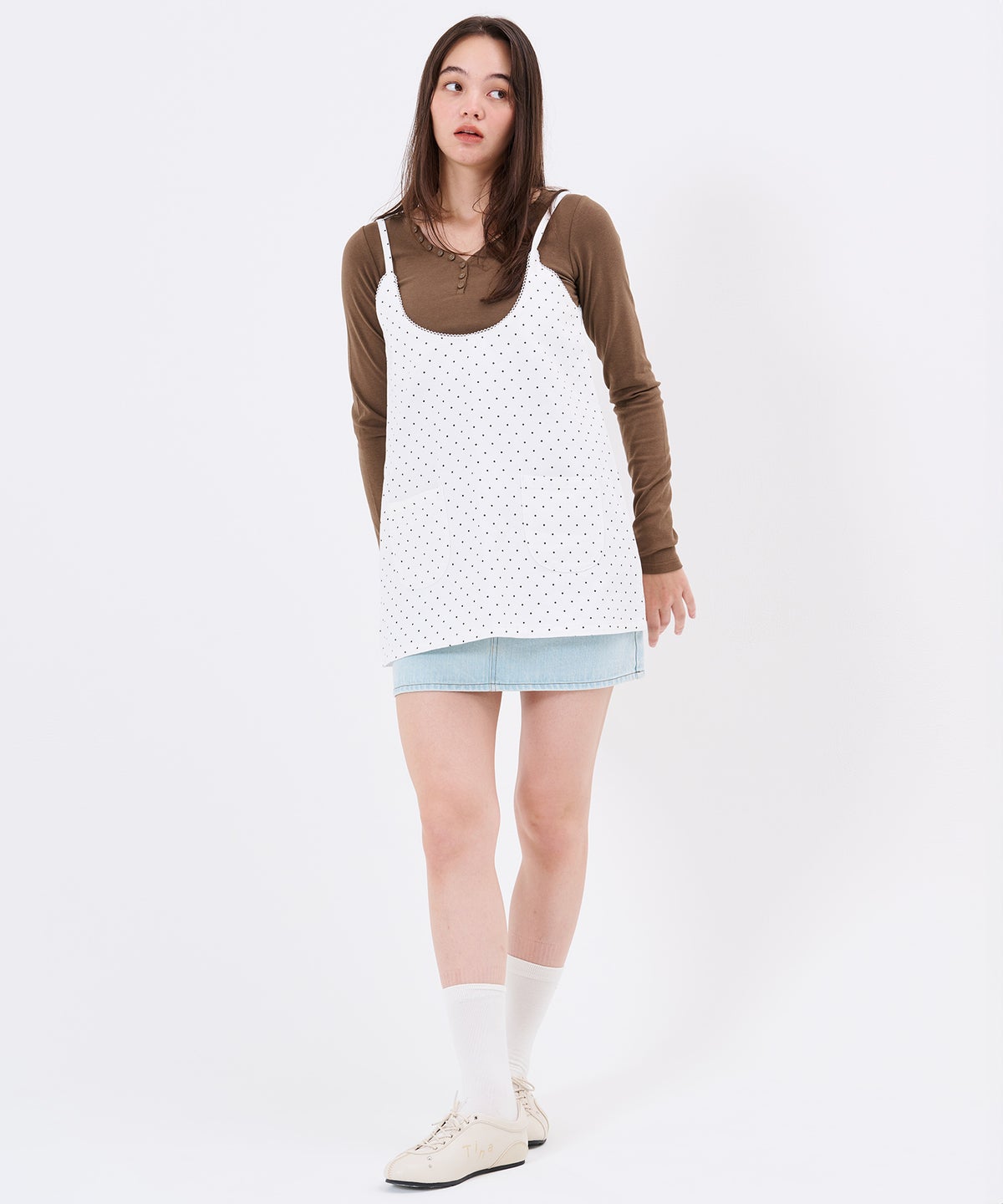 靴/スニーカー/スタッズ/アシメ デザイン スニーカー TINA：JOJUN