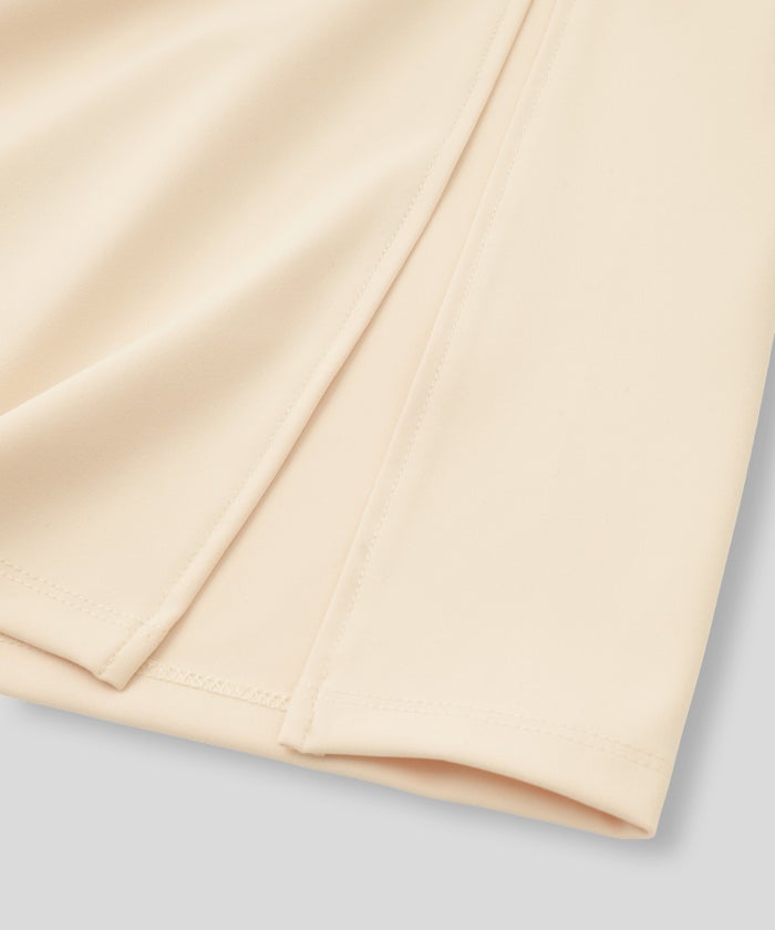 ギャザースカート ドロスト スリット モード 韓国風 細見え リゾート デート WATERSIDE＆DAILYWEAR］ドローストリング アレンジスカート KINO THE KEI
