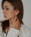 モードピアス シルバーピアス 韓国風 アクセサリー 上品 個性派 natural objects ピアス KINO THE KEI