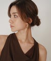 モードピアス シルバーピアス 韓国風 アクセサリー 上品 個性派 natural objects ピアス KINO THE KEI