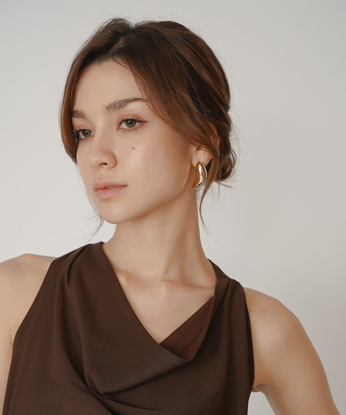 モードピアス シルバーピアス 韓国風 アクセサリー 上品 個性派 natural objects ピアス KINO THE KEI