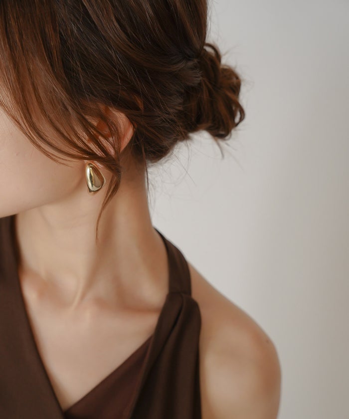 モードピアス シルバーピアス 韓国風 アクセサリー 上品 個性派 natural objects ピアス KINO THE KEI