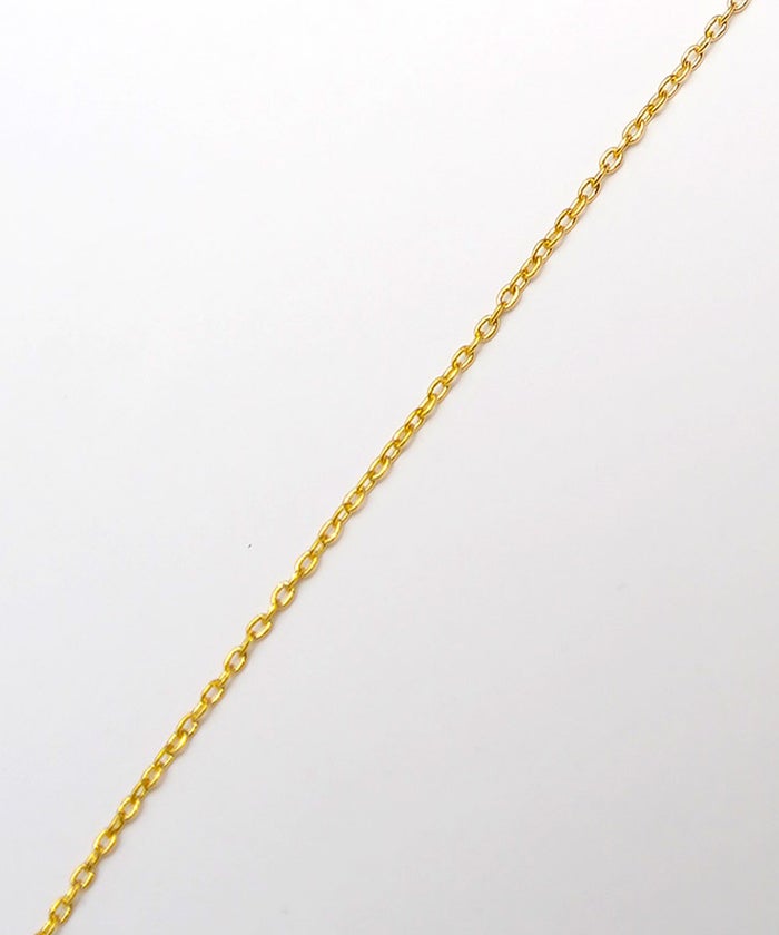 クリスタル ドロップ チェーン ピアス Crystal Drop Chain Pierce