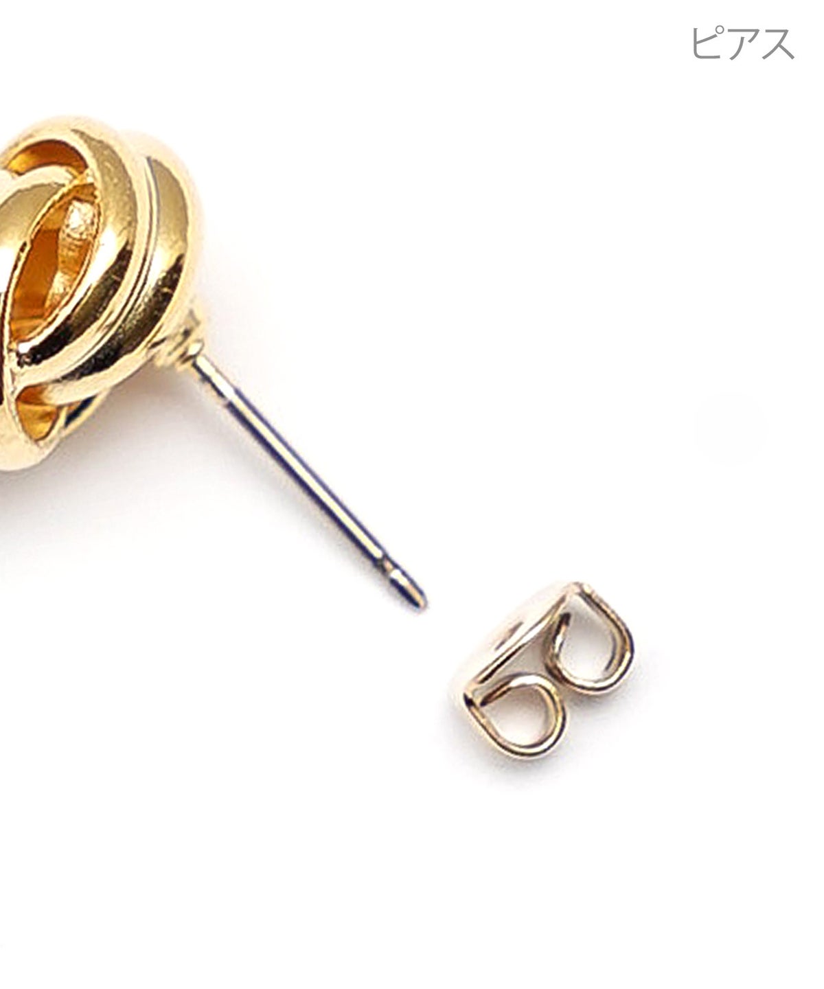 クラッシー ノット ピアス イヤリング Classy Knot Pierce Earring 