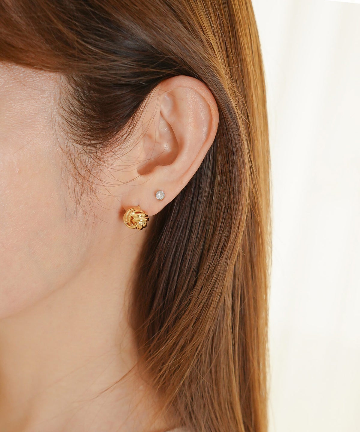 クラッシー ノット ピアス イヤリング Classy Knot Pierce Earring 