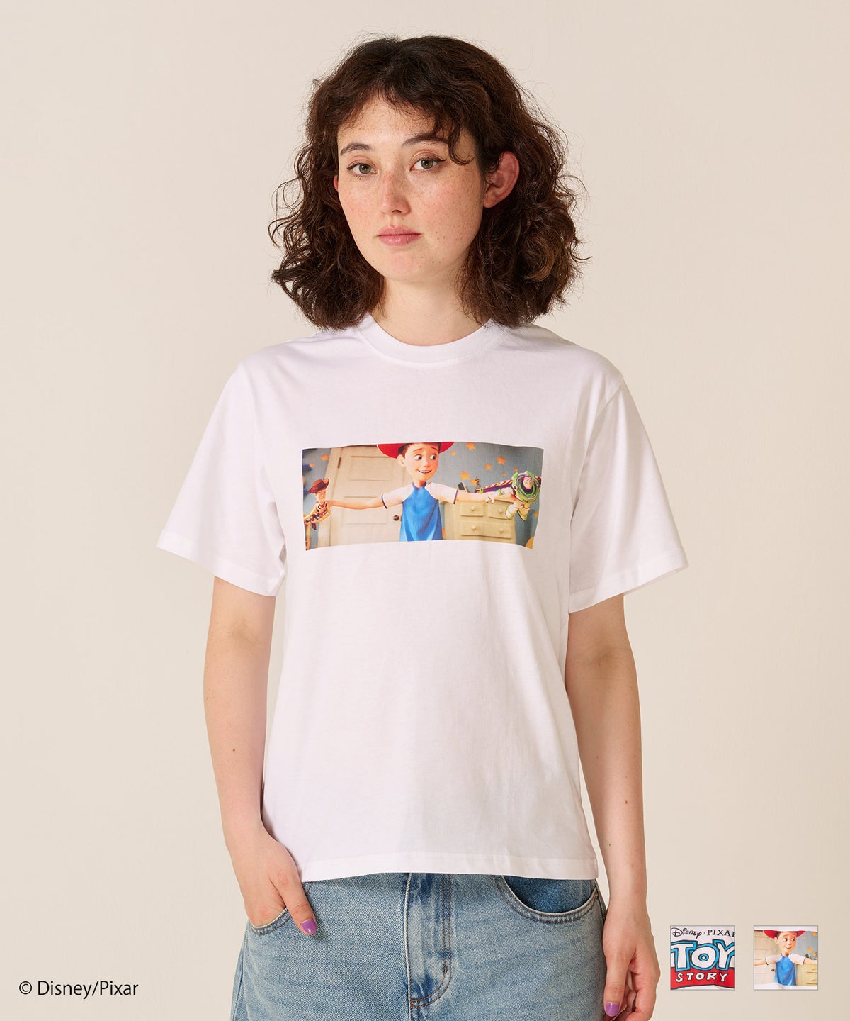 半袖/カットソー/トイ・ストーリー/デザイン Tシャツ TINA：JOJUN 