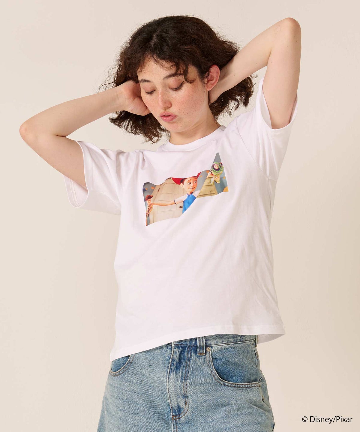 半袖/カットソー/トイ・ストーリー/デザイン Tシャツ TINA：JOJUN 