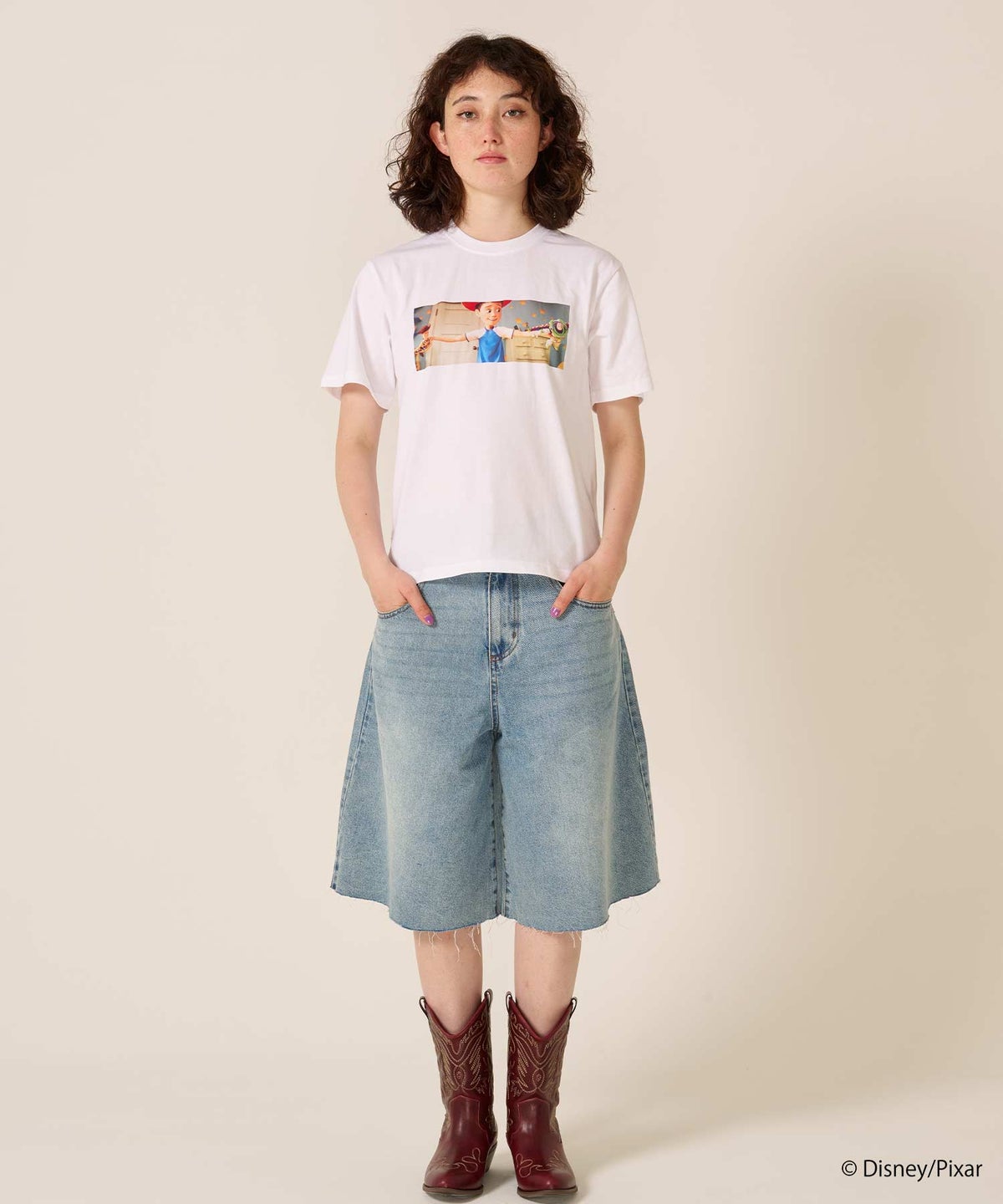 半袖/カットソー/トイ・ストーリー/デザイン Tシャツ TINA：JOJUN 