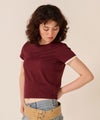 ロゴ/トップス/レース風 刺繍 Tシャツ TINA：JOJUN