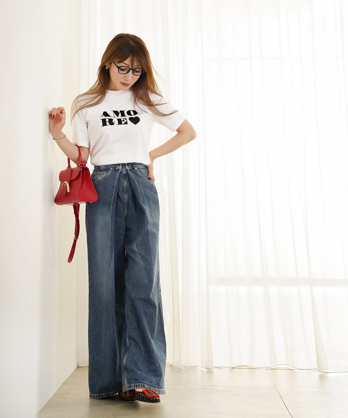 手洗い可 日本製 機能性素材 シンプル 大人カジュアル 着回し カットソー 夏 ジョイントスペース プリントTシャツ Liala×PG