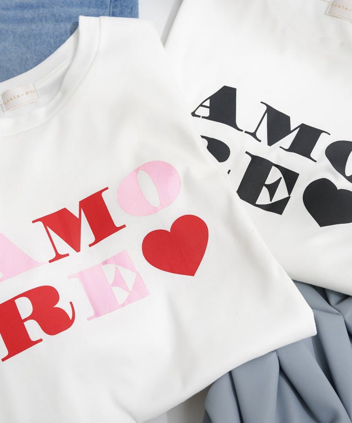 手洗い可 日本製 機能性素材 シンプル 大人カジュアル 着回し カットソー 夏 ジョイントスペース プリントTシャツ Liala×PG
