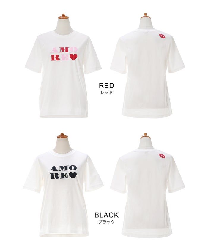 手洗い可 日本製 機能性素材 シンプル 大人カジュアル 着回し カットソー 夏 ジョイントスペース プリントTシャツ Liala×PG