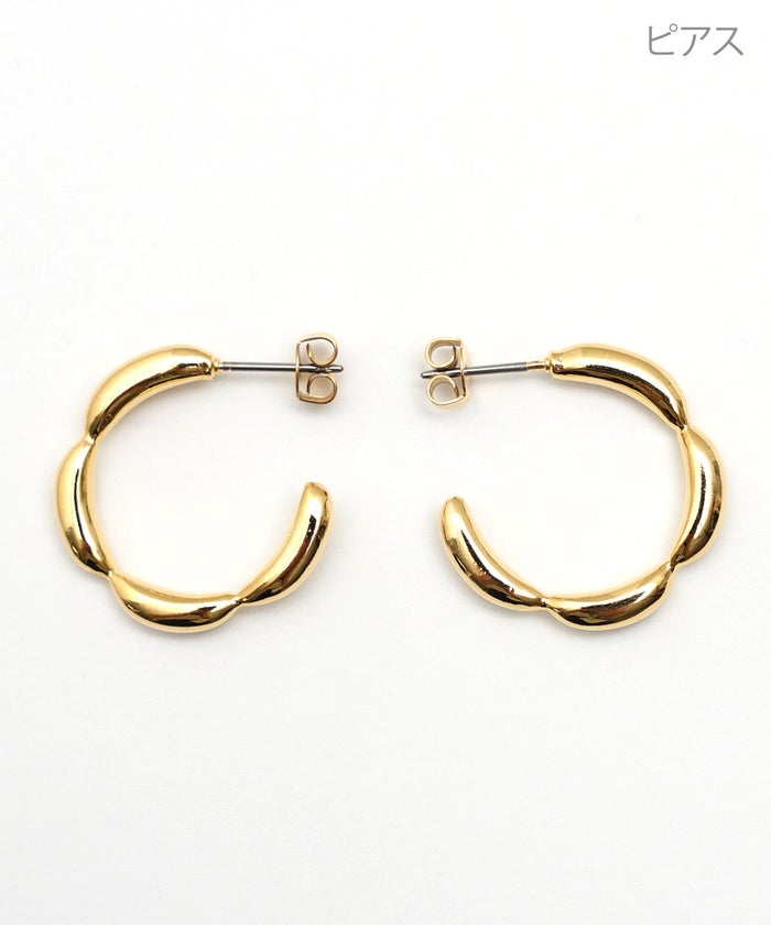 ルミエール フープ ピアス イヤリング Lumière Hoop Pierce Earring