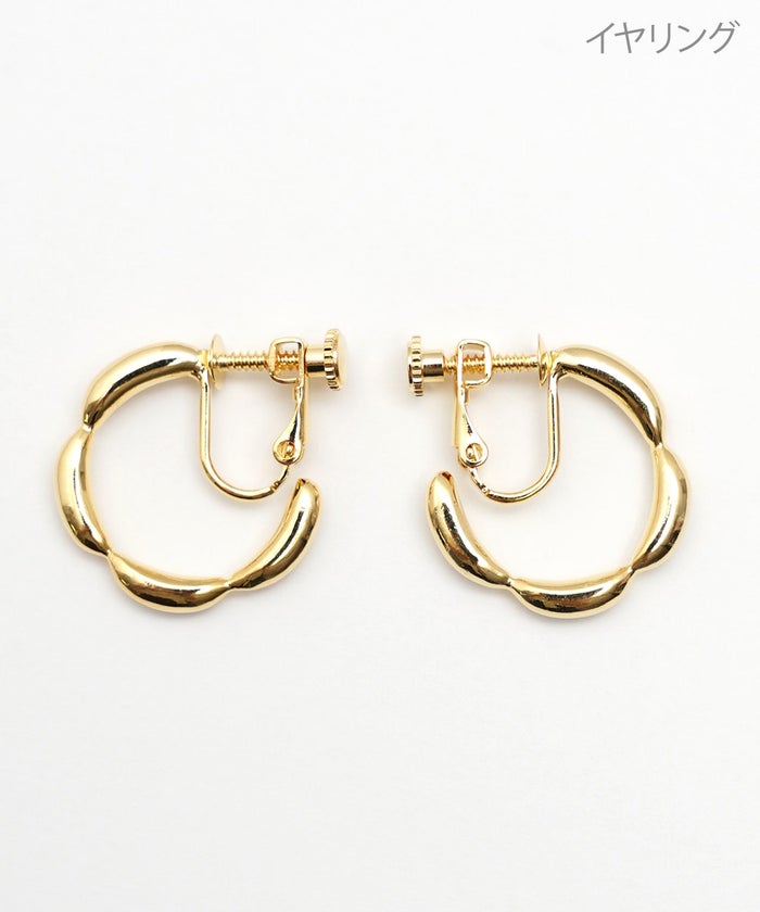 ルミエール フープ ピアス イヤリング Lumière Hoop Pierce Earring