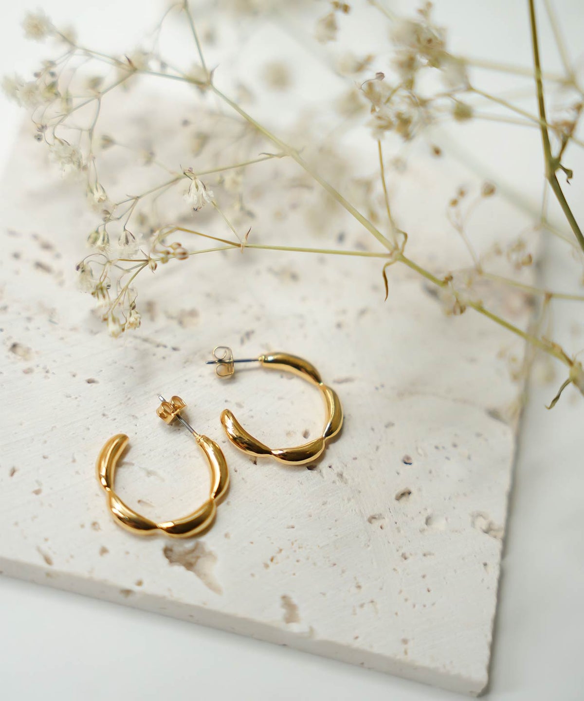 ルミエール フープ ピアス イヤリング Lumière Hoop Pierce Earring