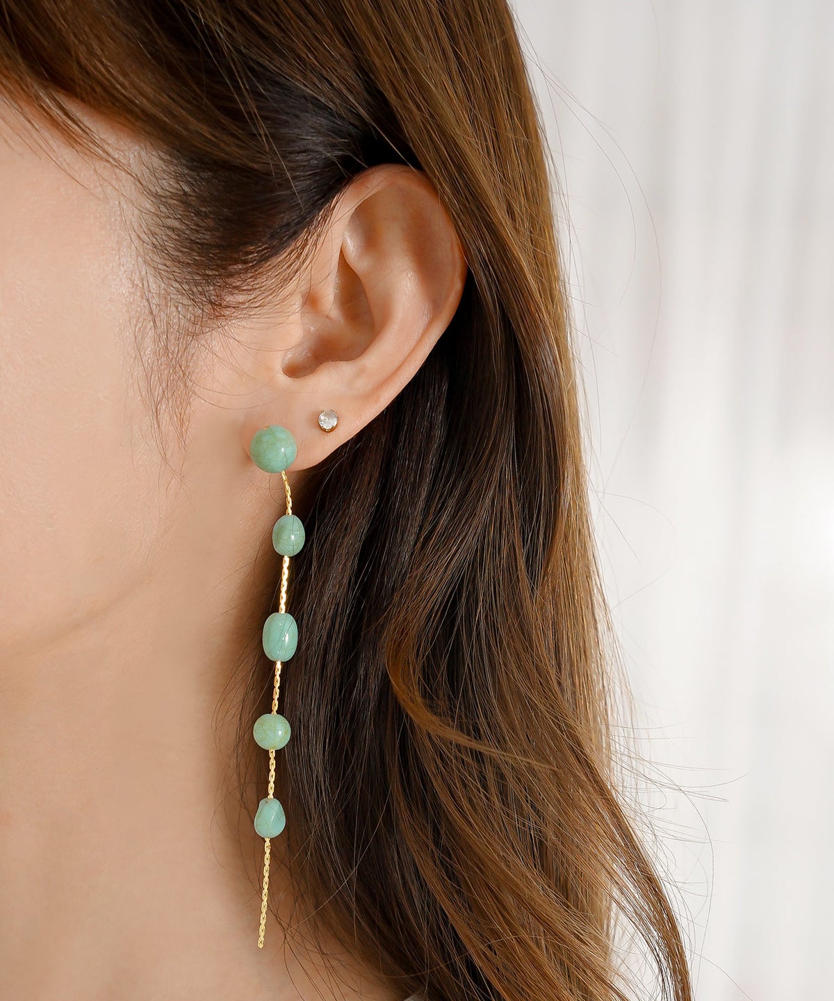 ターコイズ ブリーズ ピアス イヤリング Turquoise Breeze Pierce Earring
